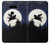 S3289 Flying Pig Full Moon Night Case For LG V30, LG V30 Plus, LG V30S ThinQ, LG V35, LG V35 ThinQ
