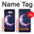 S3324 Crescent Moon Galaxy Case For LG V30, LG V30 Plus, LG V30S ThinQ, LG V35, LG V35 ThinQ