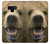 S0840 Grizzly Bear Face Case For Note 9 Samsung Galaxy Note9