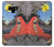 S2234 Zen Master Bodhidharma Yoshitoshi Case For Note 9 Samsung Galaxy Note9