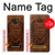S2529 Leo Zodiac Tattoo Brown Graphic Print Case For Note 9 Samsung Galaxy Note9