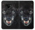 S2823 Black Wolf Blue Eyes Face Case For Note 9 Samsung Galaxy Note9