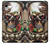S0753 Skull Wing Rose Punk Case For iPhone XR