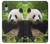 S1073 Panda Enjoy Eating Case For iPhone XR