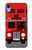 S2058 England British Double Decker Bus Case For iPhone XR