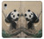 S2210 Panda Fluffy Art Painting Case For iPhone XR