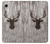 S2505 Reindeer Head Old Wood Texture Graphic Case For iPhone XR