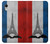 S2859 Vintage France Flag Eiffel Tower Case For iPhone XR
