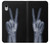 S3101 X-ray Peace Sign Fingers Case For iPhone XR