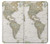 S0604 World Map Case For iPhone X, iPhone XS