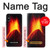 S0745 Volcano Lava Case For iPhone X, iPhone XS