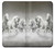 S0933 White Horses Case For iPhone X, iPhone XS