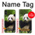 S1073 Panda Enjoy Eating Case For iPhone X, iPhone XS