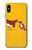S1093 Rooster and Cat Joke Case For iPhone X, iPhone XS