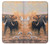 S1292 Dusty Elephant Egrets Case For iPhone X, iPhone XS