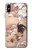 S1332 Ito Jakuchu Rooster Case For iPhone X, iPhone XS