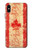 S1603 Canada Flag Old Vintage Case For iPhone X, iPhone XS