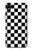 S1611 Black and White Check Chess Board Case For iPhone X, iPhone XS