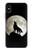 S1981 Wolf Howling at The Moon Case For iPhone X, iPhone XS