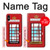 S2059 England British Telephone Box Minimalist Case For iPhone X, iPhone XS