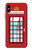S2059 England British Telephone Box Minimalist Case For iPhone X, iPhone XS