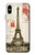 S2108 Eiffel Tower Paris Postcard Case For iPhone X, iPhone XS