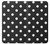 S2299 Black Polka Dots Case For iPhone X, iPhone XS