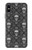 S2371 Skull Vintage Monochrome Pattern Case For iPhone X, iPhone XS