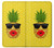 S2443 Funny Pineapple Sunglasses Kiss Case For iPhone X, iPhone XS