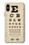 S2502 Eye Exam Chart Decorative Decoupage Poster Case For iPhone X, iPhone XS