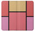 S2795 Cheek Palette Color Case For iPhone X, iPhone XS