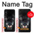 S2823 Black Wolf Blue Eyes Face Case For iPhone X, iPhone XS