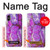 S2907 Purple Turquoise Stone Case For iPhone X, iPhone XS
