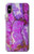 S2907 Purple Turquoise Stone Case For iPhone X, iPhone XS