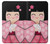 S3042 Japan Girl Hina Doll Kimono Sakura Case For iPhone X, iPhone XS