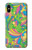 S3273 Flower Line Art Pattern Case For iPhone X, iPhone XS