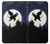 S3323 Flying Elephant Full Moon Night Case For iPhone X, iPhone XS
