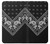 S3363 Bandana Black Pattern Case For iPhone X, iPhone XS