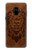 S2529 Leo Zodiac Tattoo Brown Graphic Print Case For Samsung Galaxy A8 (2018)