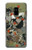 S2699 Ito Jakuchu Rooster Case For Samsung Galaxy A8 (2018)