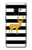S2794 Black and White Striped Deer Gold Sparkles Case For Samsung Galaxy A8 (2018)
