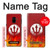 S2803 Fire Red Devil Spear Symbol Case For Samsung Galaxy A8 (2018)