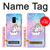 S3256 Cute Unicorn Cartoon Case For Samsung Galaxy A8 (2018)