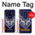 S3357 Navy Blue Bandana Pattern Case For Samsung Galaxy A8 (2018)