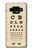 S2502 Eye Exam Chart Decorative Decoupage Poster Case For Samsung Galaxy S10 Plus