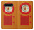 S2780 Vintage Orange Bakelite Radio Case For Samsung Galaxy S10 Plus