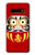 S3045 Japan Good Luck Daruma Doll Case For Samsung Galaxy S10 Plus