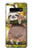 S3138 Cute Baby Sloth Paint Case For Samsung Galaxy S10