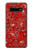 S3354 Red Classic Bandana Case For Samsung Galaxy S10