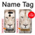 S2399 White Lion Face Case For LG G8 ThinQ